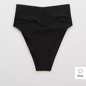 Aerie High Cut Cheeky Bikini Bottom